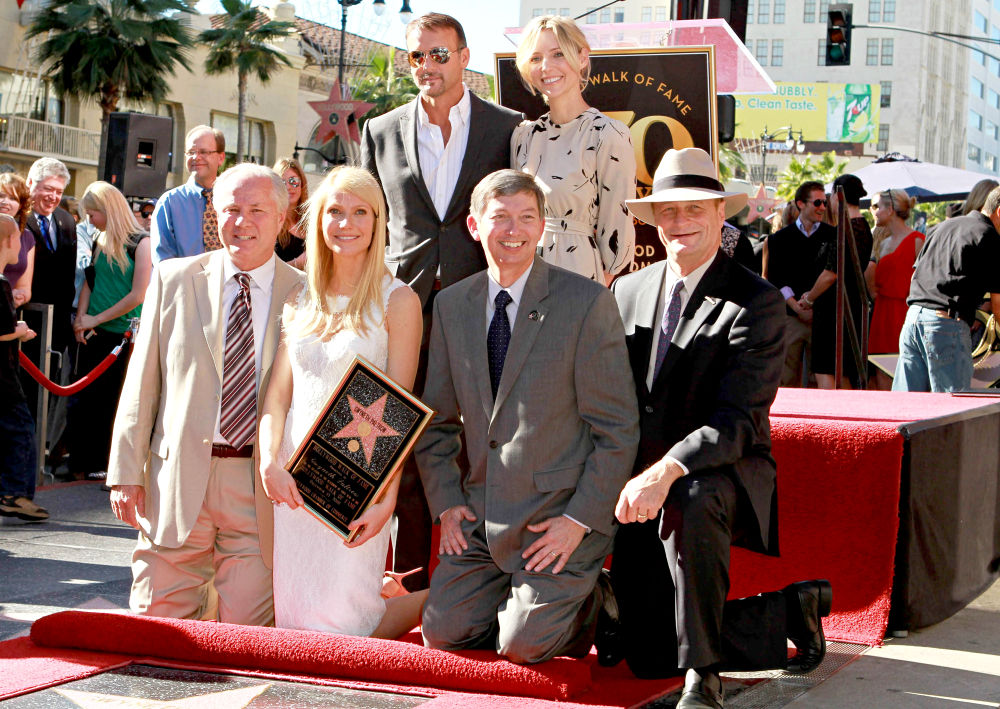 Gwyneth Paltrow;Tim McGraw;Shana Feste;<br>Gwyneth Paltrow Hollywood Walk of Fame Star Induction Ceremony