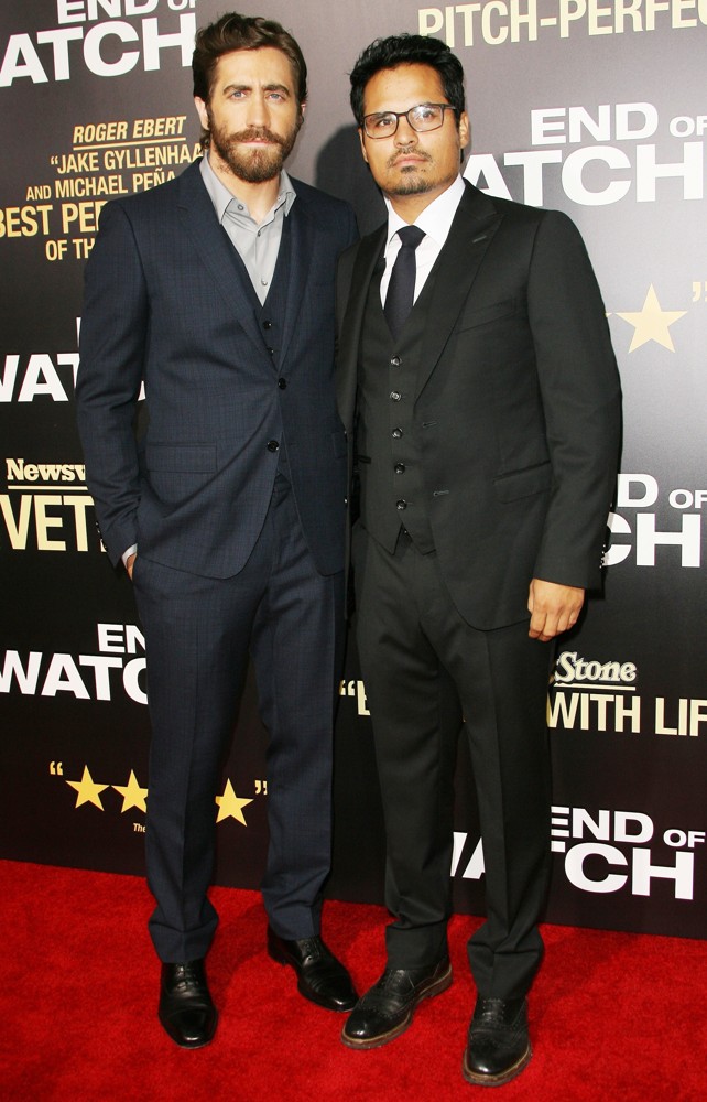 Jake Gyllenhaal;Michael Pena;<br>Los Angeles Premiere of End of Watch