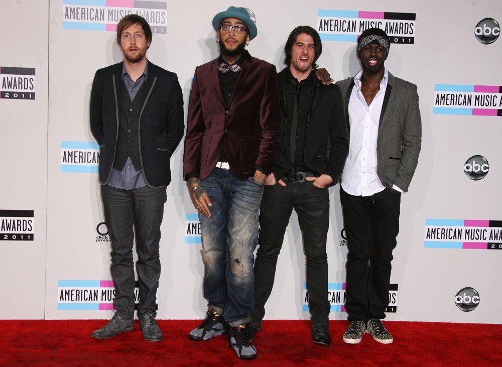 Gym Class Heroes;<br>2011 American Music Awards - Arrivals