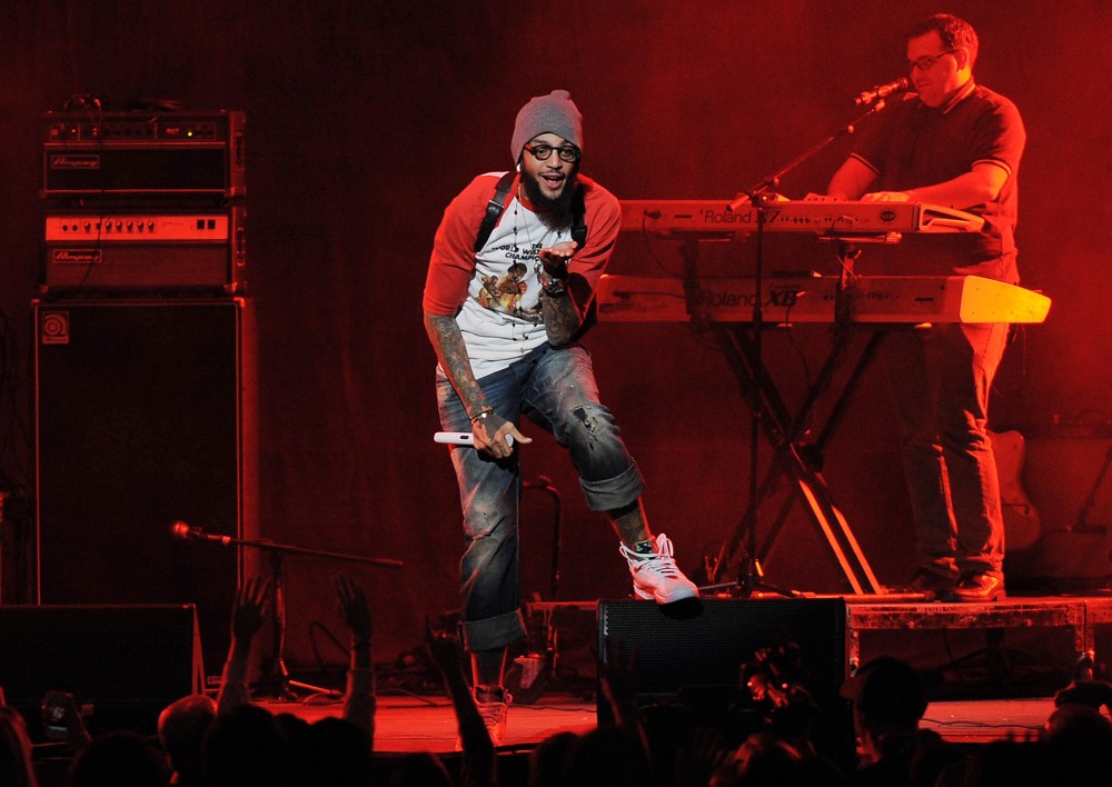 Travis McCoy;Gym Class Heroes;<br>The Y100 Jingle Ball 2011