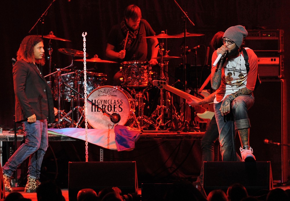 Matt McGinley;Travis McCoy;Gym Class Heroes;<br>The Y100 Jingle Ball 2011