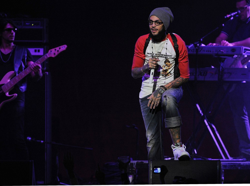 Travis McCoy;Gym Class Heroes;<br>The Y100 Jingle Ball 2011