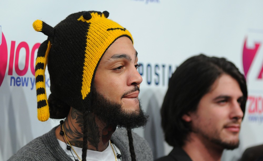 Travis McCoy;Eric Roberts (II);Gym Class Heroes;<br>Z100's 2011 Jingle Ball Presented by Aeropostale - Arrivals