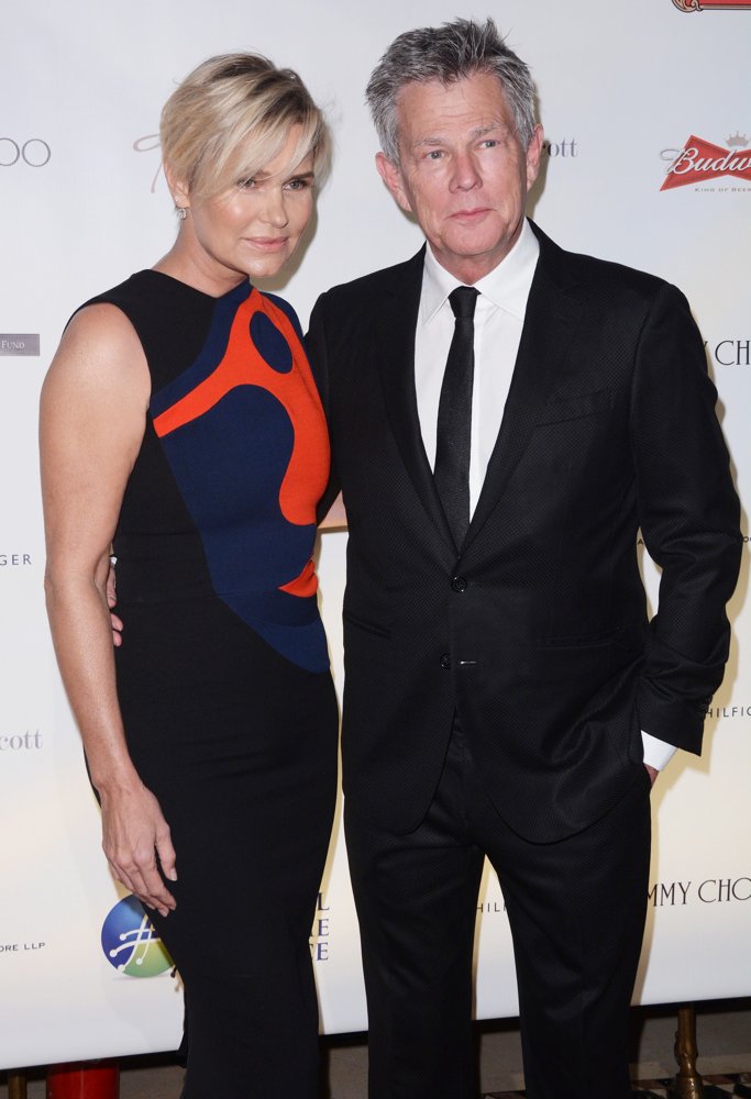 Yolanda Hadid;David Foster;<br>Global Lyme Alliance - Uniting for A Lyme-Free World Inaugural Gala - Red Carpet Arrivals