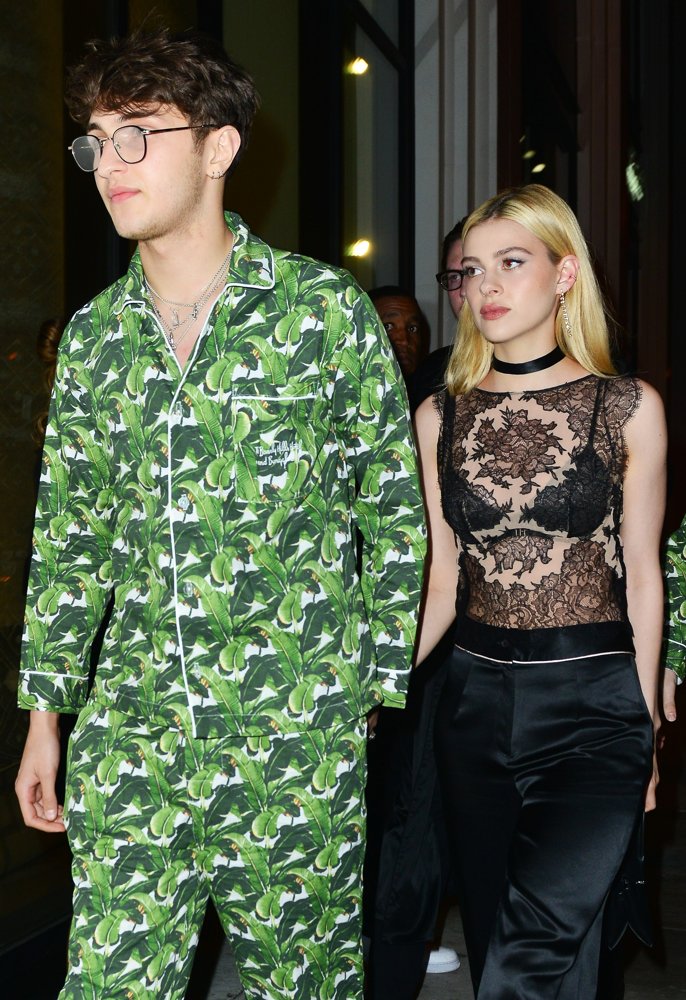 Nicola Peltz and Anwar Hadid Go for Dinner