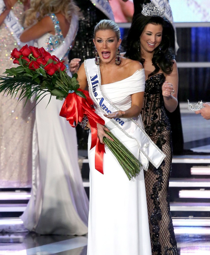 Mallory Hagan;Laura Kaeppeler;<br>2013 Miss America Final Competition