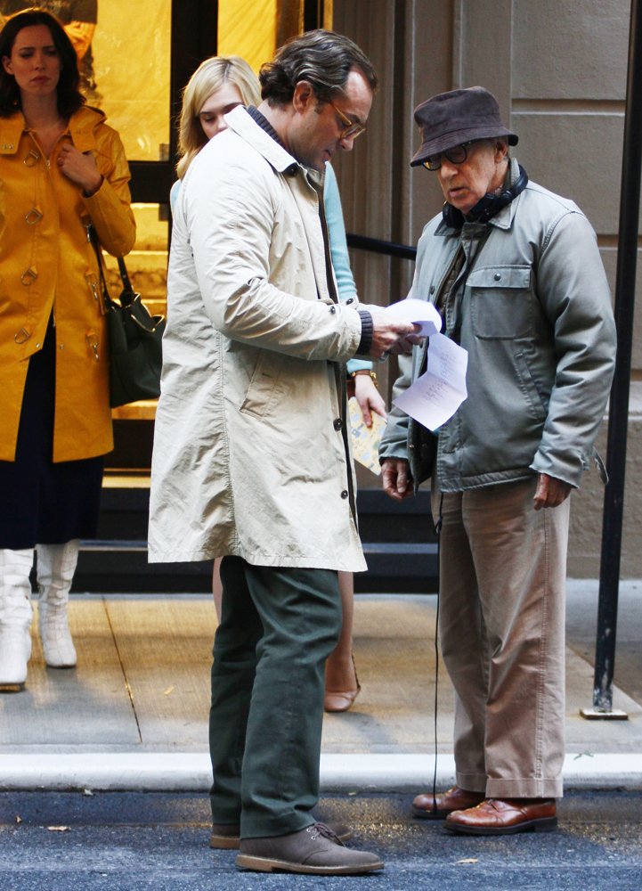 Filming of Woody Allen's New Untitled Movie