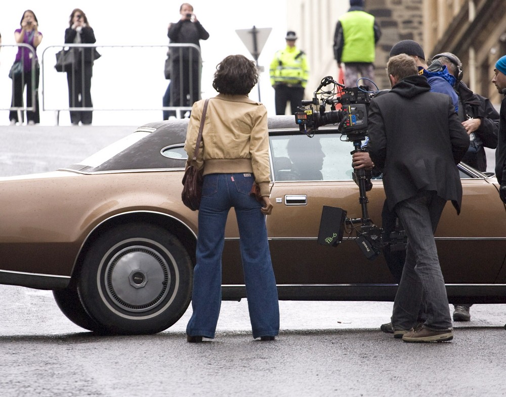 Halle Berry;<br>On The Film set of Cloud Atlas Shooting on Location in Glasgow