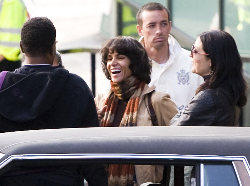 Halle Berry;<br>On The Film Set of Cloud Atlas