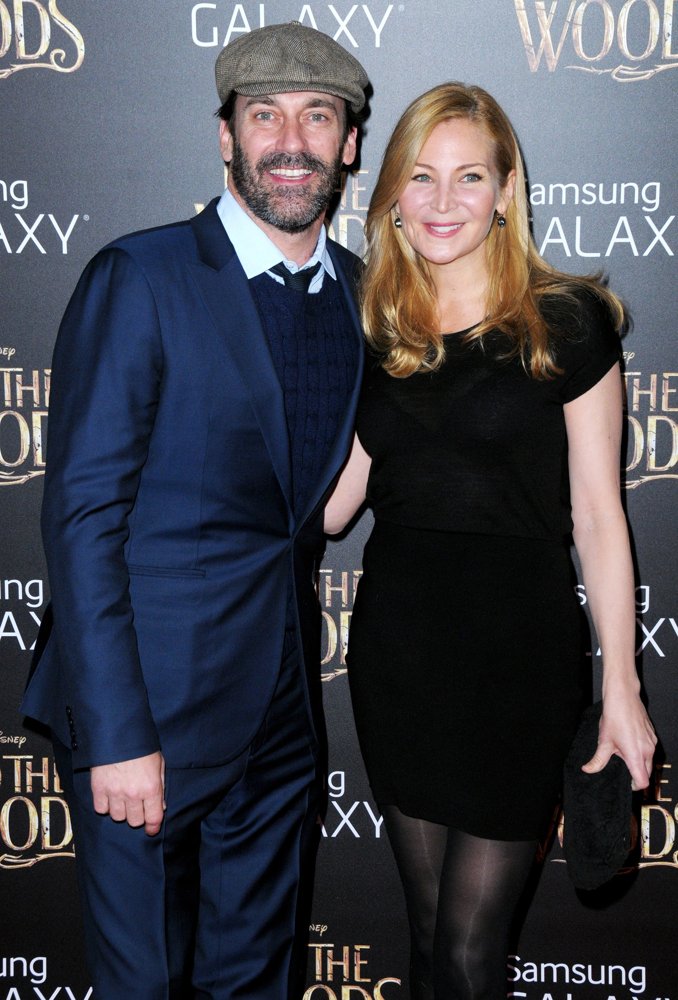 Jon Hamm;Jennifer Westfeldt;<br>The World Premiere of The Film Musical Into the Woods - Arrivals