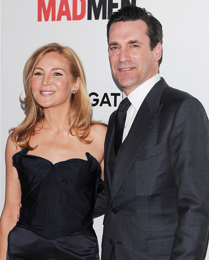 Jennifer Westfeldt;Jon Hamm;<br>AMC's Mad Men - Season 6 Premiere