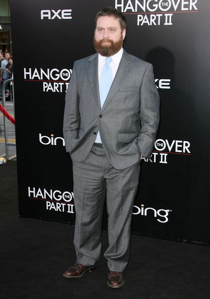 Zach Galifianakis;<br>Los Angeles Premiere of The Hangover Part II