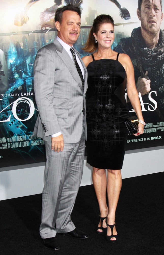 Tom Hanks;Rita Wilson;<br>The Cloud Atlas Los Angeles Premiere