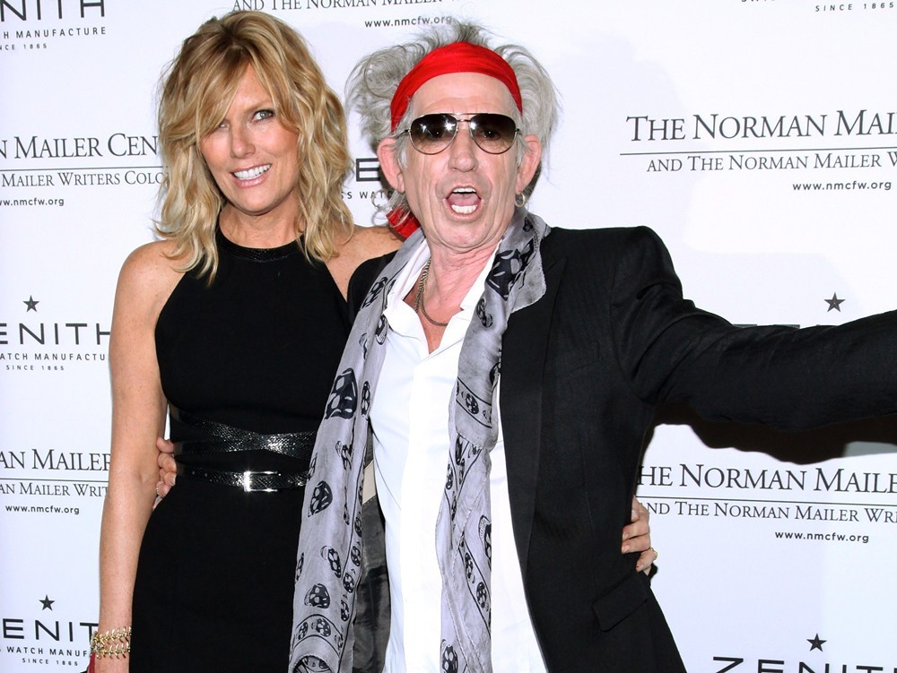 Patti Hansen;Keith Richards;<br>The 3rd Annual Norman Mailer Center Gala