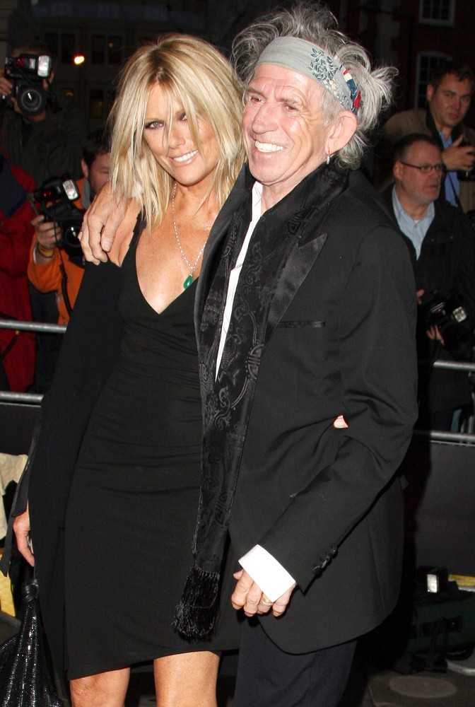Patti Hansen;Keith Richards;<br>GQ Men of The Year Awards 2011 - Arrivals