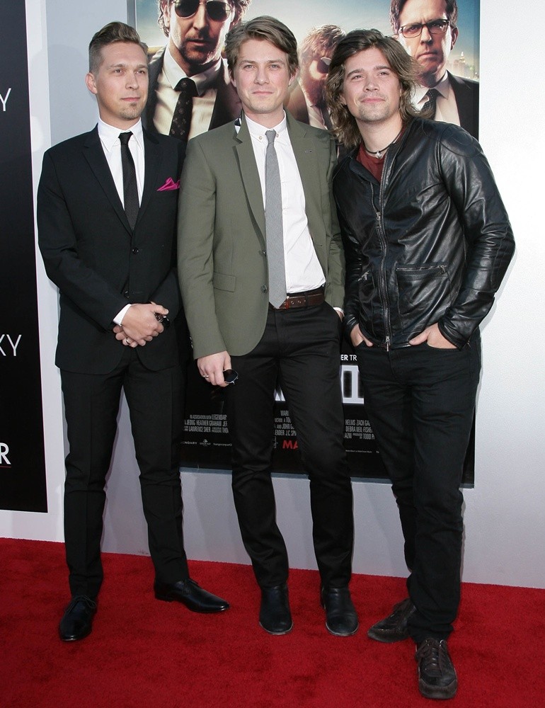 Issac Hanson;Taylor Hanson;Zac Hanson;Hanson;<br>Los Angeles Premiere of The Hangover Part III