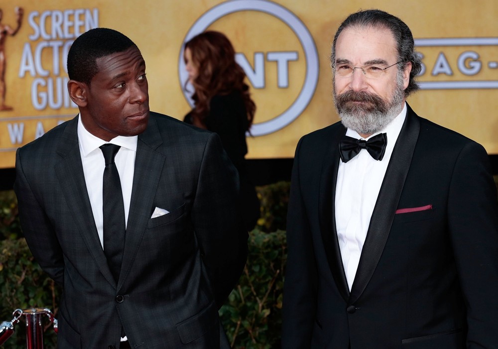 David Harewood;Mandy Patinkin;<br>19th Annual Screen Actors Guild Awards - Arrivals