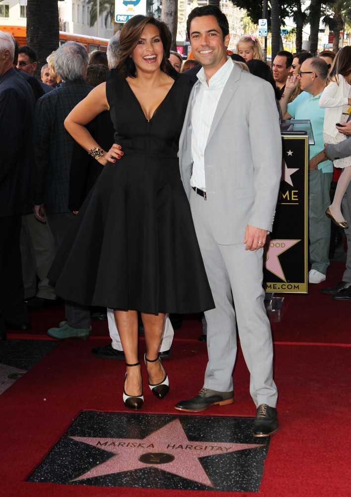 Mariska Hargitay;Danny Pino;<br>Mariska Hargitay Honored on The Hollywood Walk of Fame