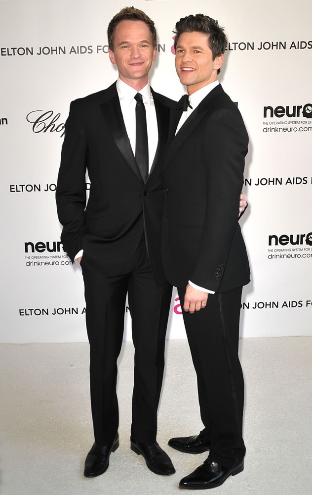 Neil Patrick Harris;David Burtka;<br>The 20th Annual Elton John AIDS Foundation's Oscar Viewing Party - Arrivals