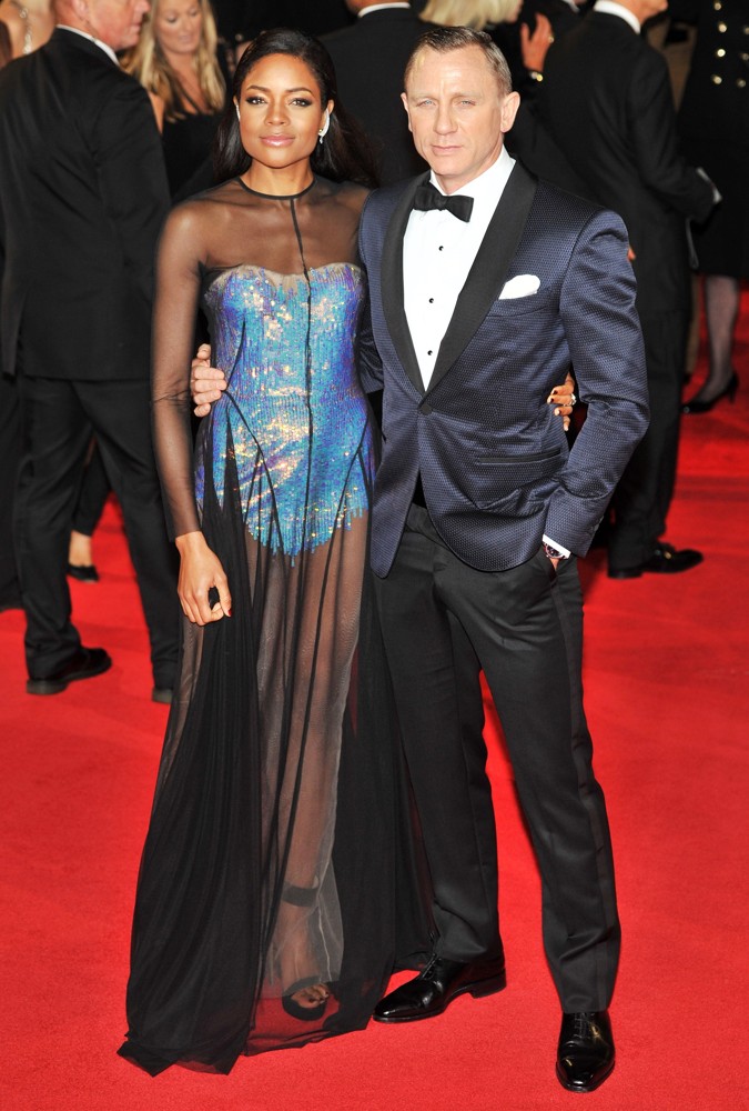 Naomie Harris;Daniel Craig;<br>World Premiere of Skyfall - Arrivals