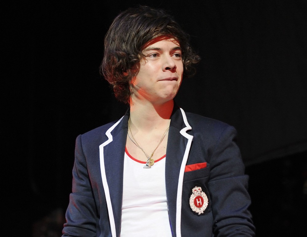 Harry Styles;One Direction;<br>One Direction Performs on Stage as Support for Big Time Rush