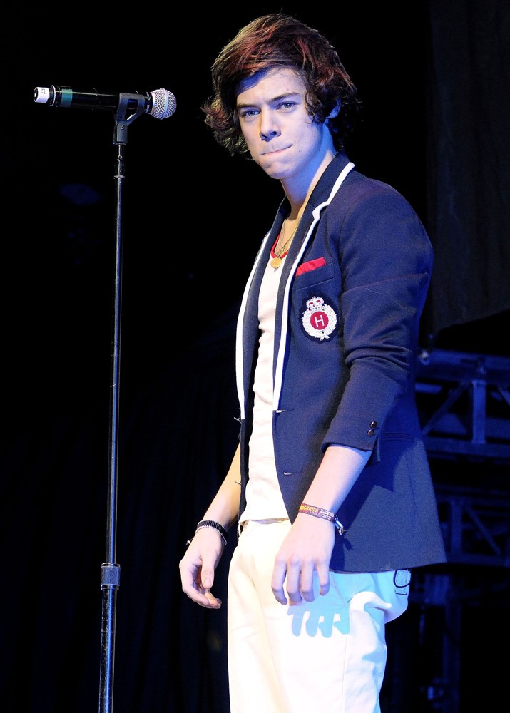 Harry Styles;One Direction;<br>One Direction Performs on Stage as Support for Big Time Rush