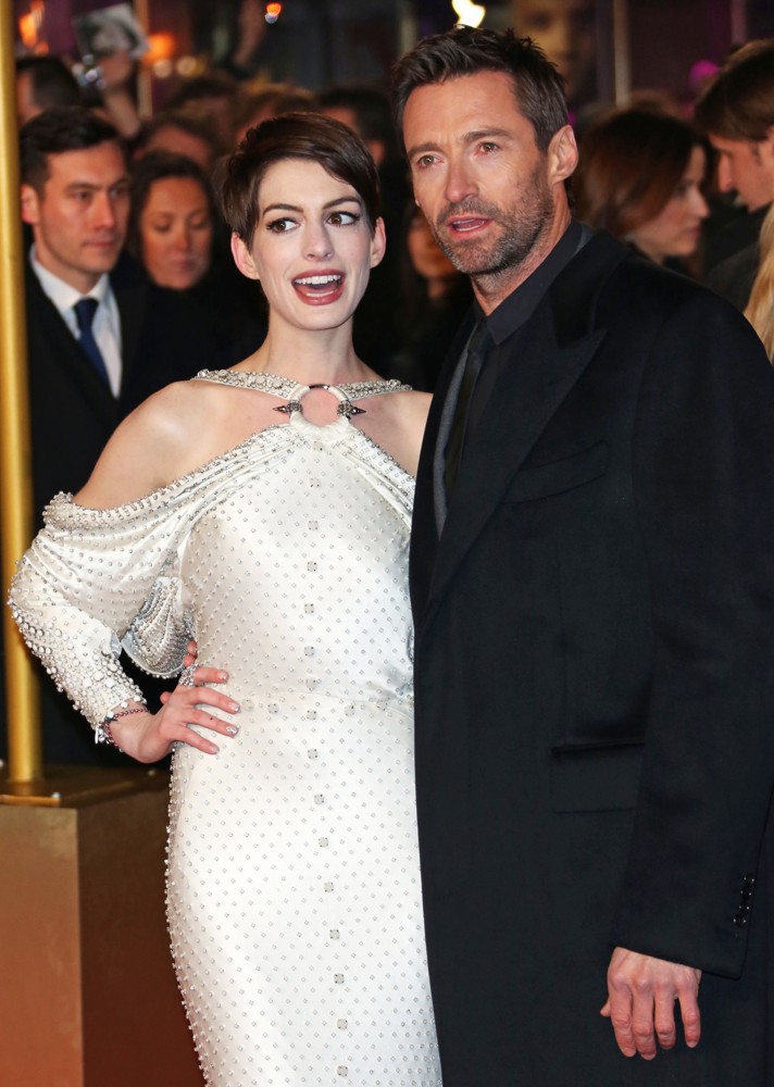 Anne Hathaway;Hugh Jackman;<br>Les Miserables World Premiere - Arrivals
