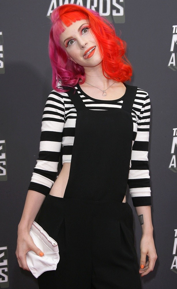 Hayley Williams;Paramore;<br>2013 MTV Movie Awards - Arrivals