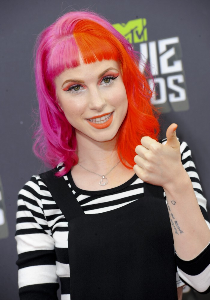 Hayley Williams;Paramore;<br>2013 MTV Movie Awards - Arrivals