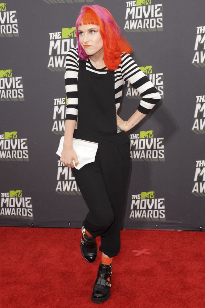 Hayley Williams;Paramore;<br>2013 MTV Movie Awards - Arrivals