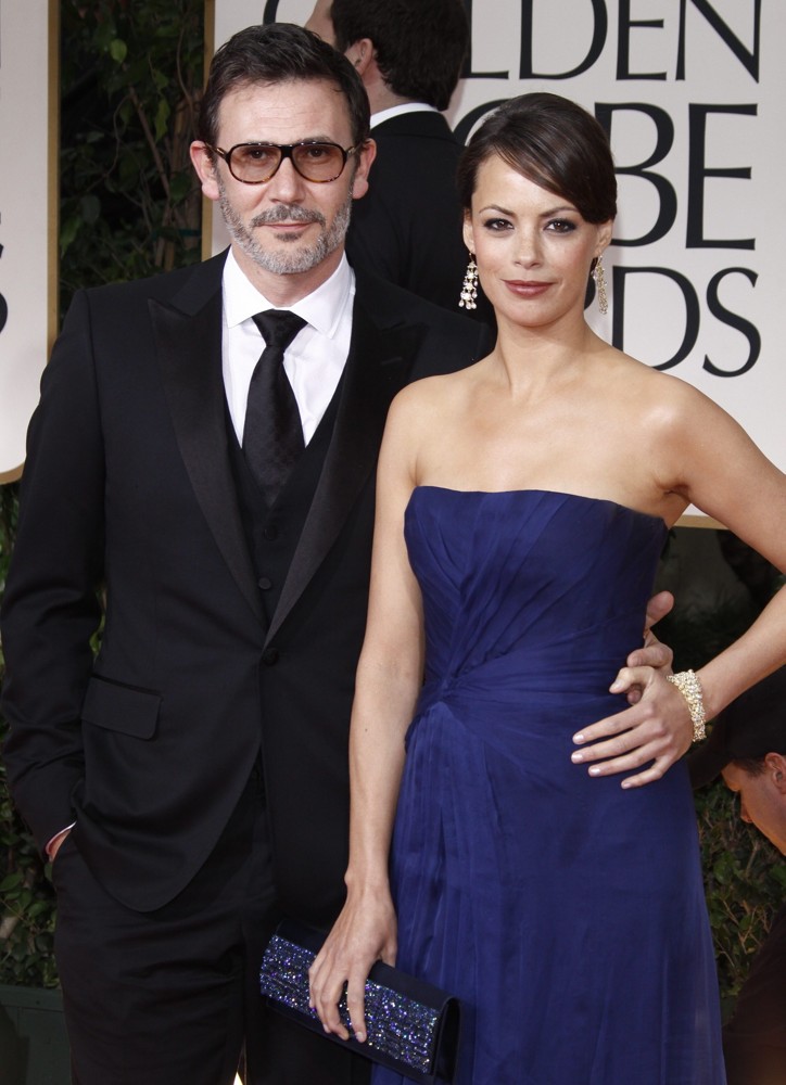 Michel Hazanavicius;Berenice Bejo;<br>The 69th Annual Golden Globe Awards - Arrivals