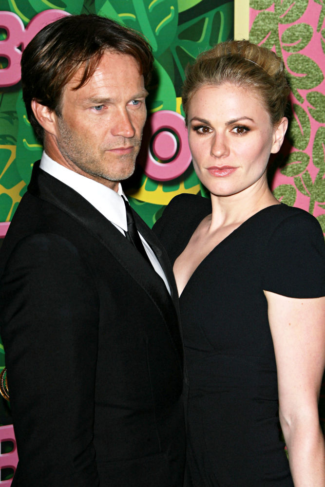 Stephen Moyer;Anna Paquin;<br>HBO's 62nd Annual Primetime Emmy Awards After Party - Arrivals