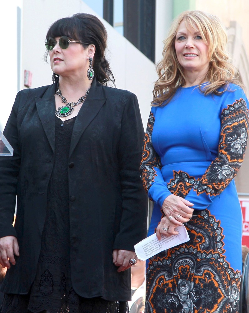 Ann Wilson;Nancy Wilson;Heart;<br>Heart Is Honored with A Hollywood Star on The Hollywood Walk of Fame