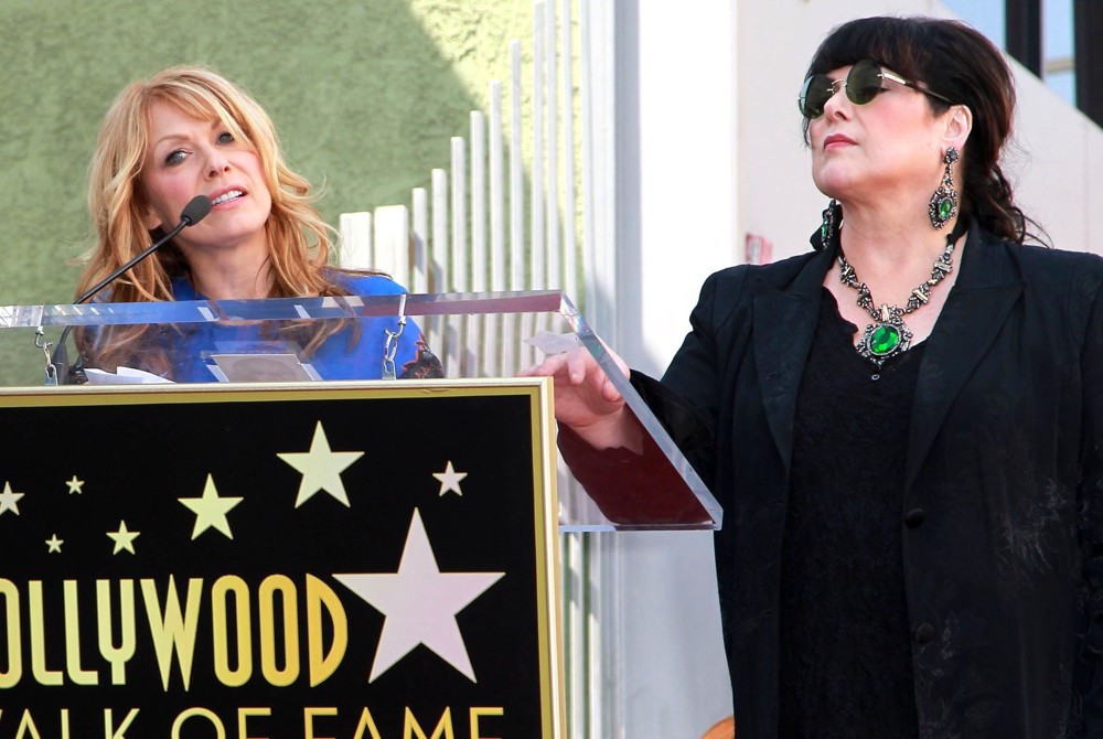 Nancy Wilson;Ann Wilson;Heart;<br>Heart Is Honored with A Hollywood Star on The Hollywood Walk of Fame