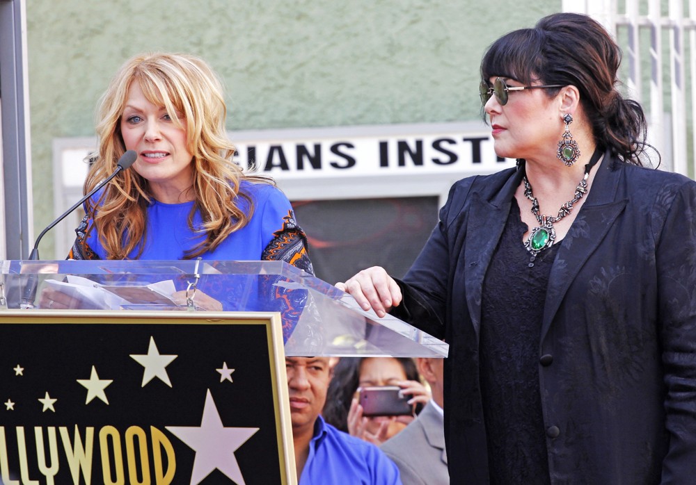 Nancy Wilson;Ann Wilson;Heart;<br>Heart Is Honored with A Hollywood Star on The Hollywood Walk of Fame