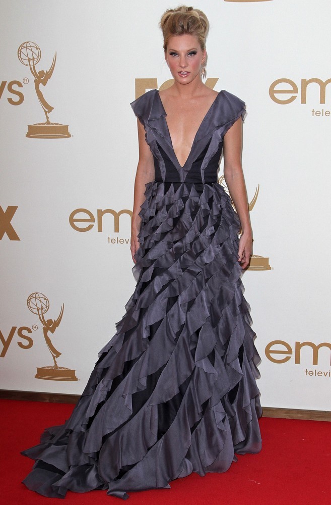 Heather Morris;<br>The 63rd Primetime Emmy Awards - Arrivals
