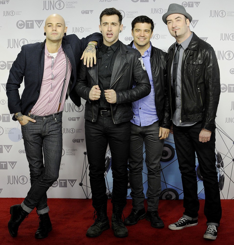 Hedley Picture 9 2011 JUNO Awards Arrivals