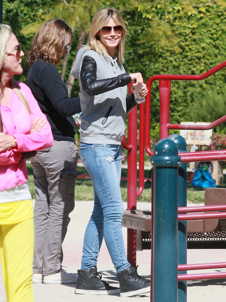 Heidi Klum;<br>Heidi Klum on A Family Day Out