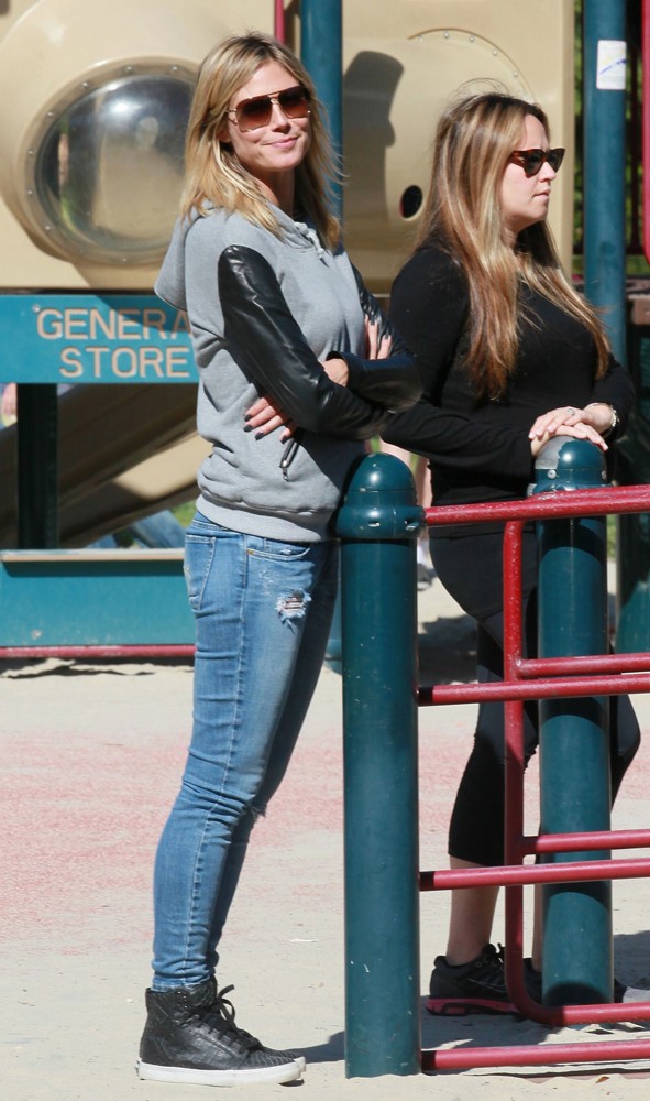 Heidi Klum;<br>Heidi Klum on A Family Day Out