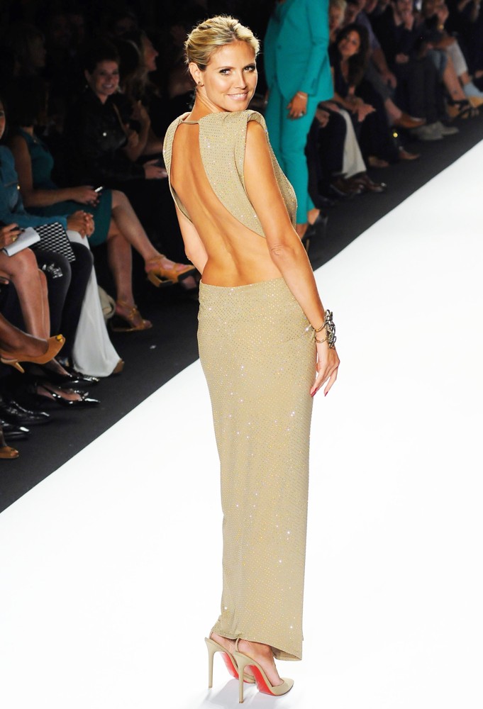 Heidi Klum;<br>Mercedes-Benz New York Fashion Week Spring-Summer 2013 - Project Runway