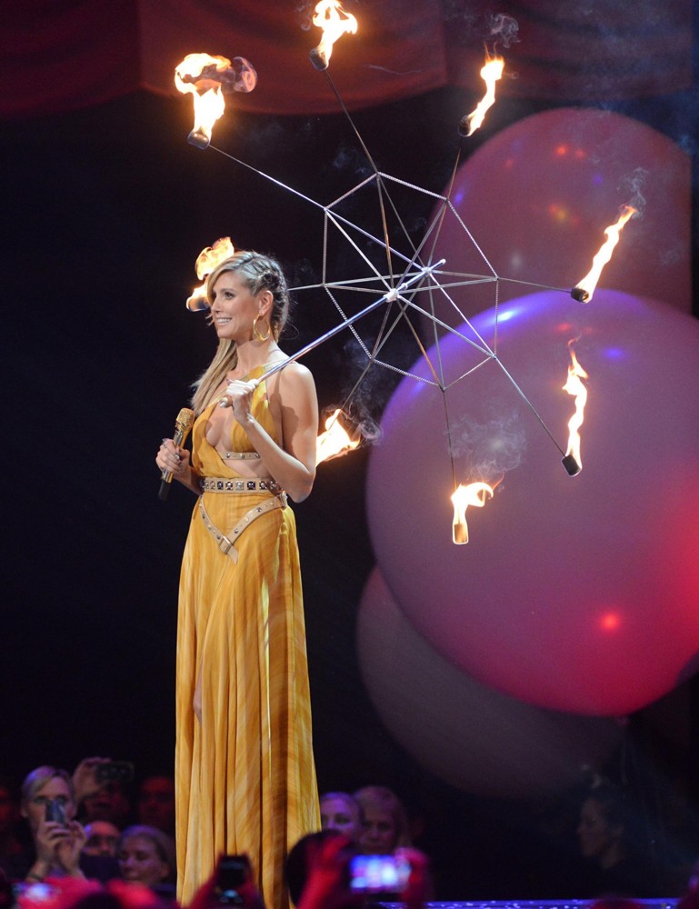 Heidi Klum;<br>The MTV EMA's 2012 - Show