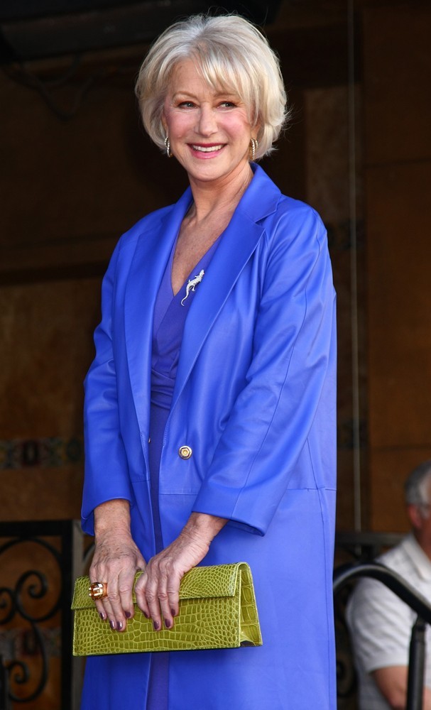 Helen Mirren;<br>Helen Mirren Honored with A Star on The Hollywood Walk of Fame