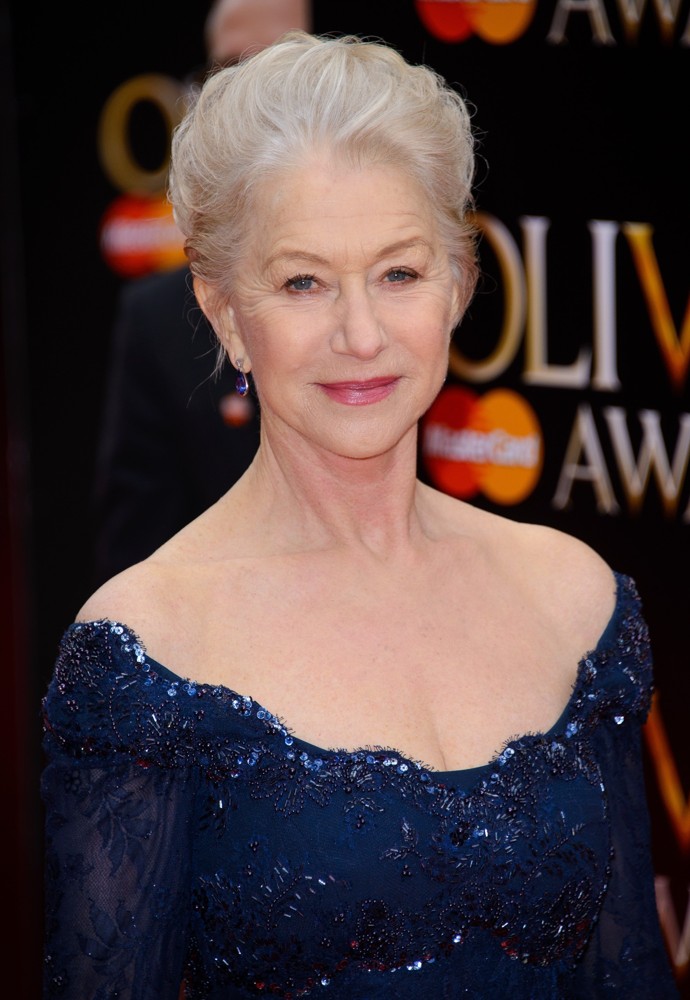 Helen Mirren;<br>The Olivier Awards 2013 - Arrivals