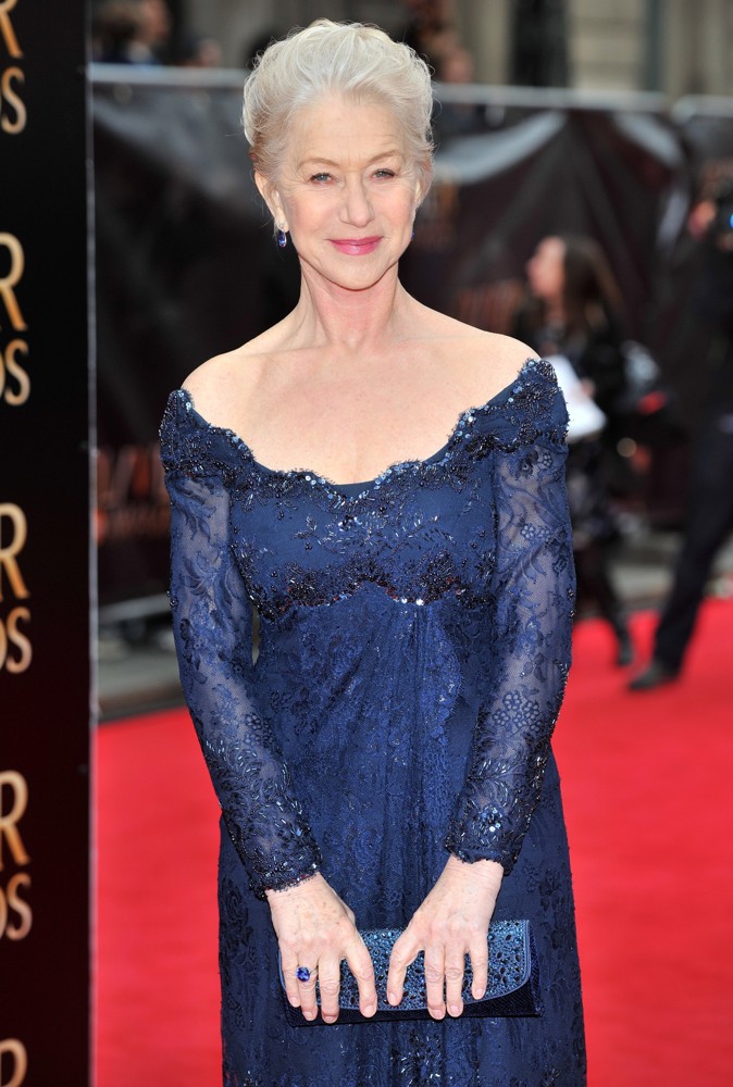 Helen Mirren;<br>The Olivier Awards 2013 - Arrivals