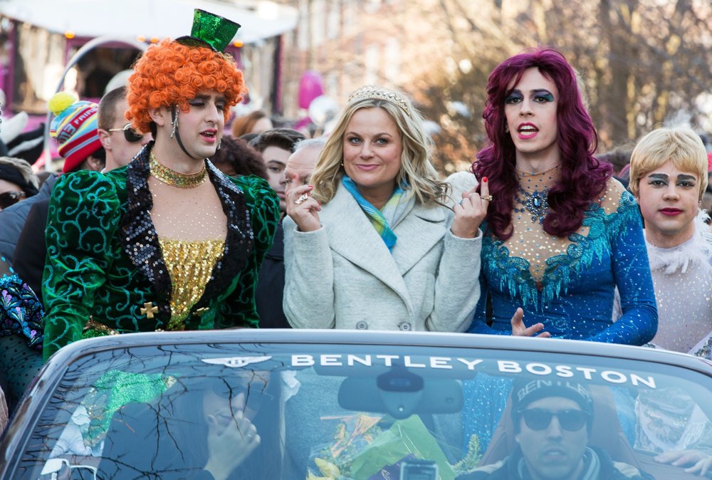 Jason Hellerstein;Amy Poehler;Sam Clark;<br>The 2015 Woman of The Year from Hasty Pudding Theatricals