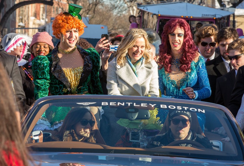 Jason Hellerstein;Amy Poehler;Sam Clark;<br>The 2015 Woman of The Year from Hasty Pudding Theatricals
