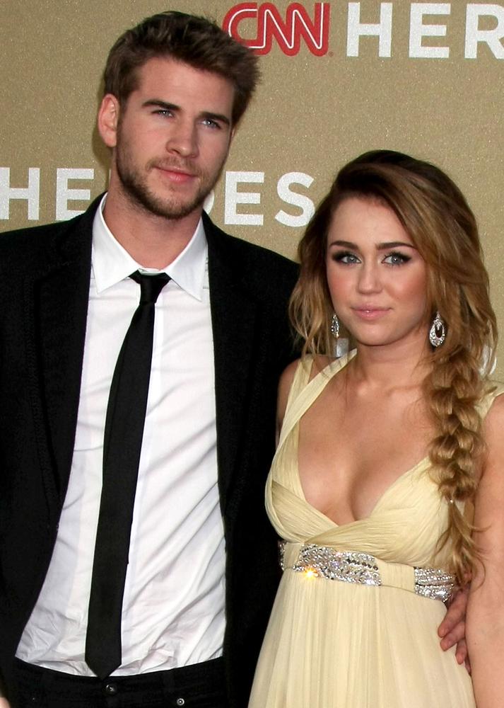 Liam Hemsworth;Miley Cyrus;<br>2011 CNN Heroes: An All-Star Tribute