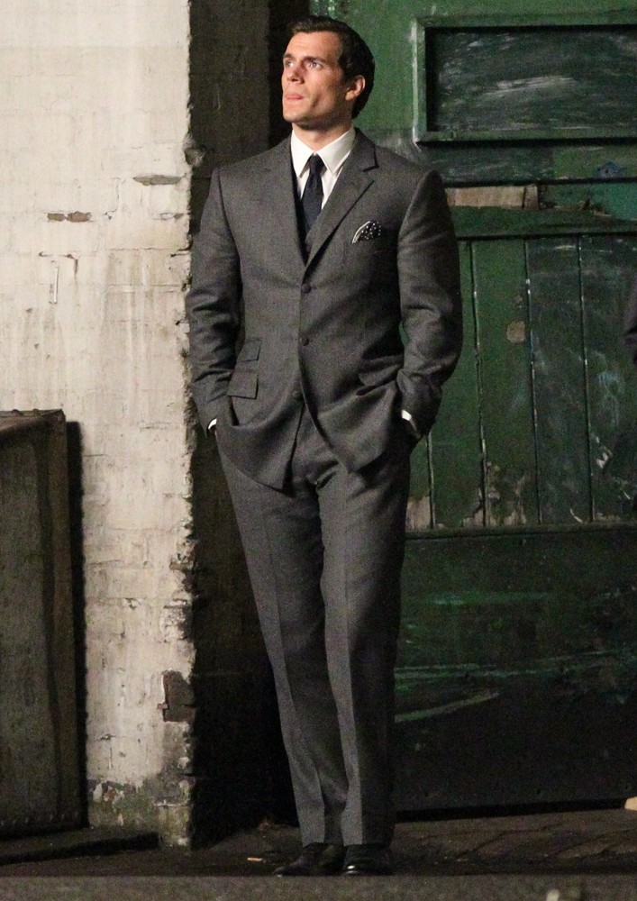 Henry Cavill;<br>The Man from U.N.C.L.E. Filmed
