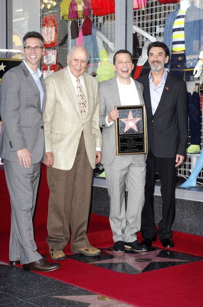 John Henson;Jon Cryer;Carl Reiner;Chuck Lorre;<br>Jon Cryer Is Honored with A Hollywood Star