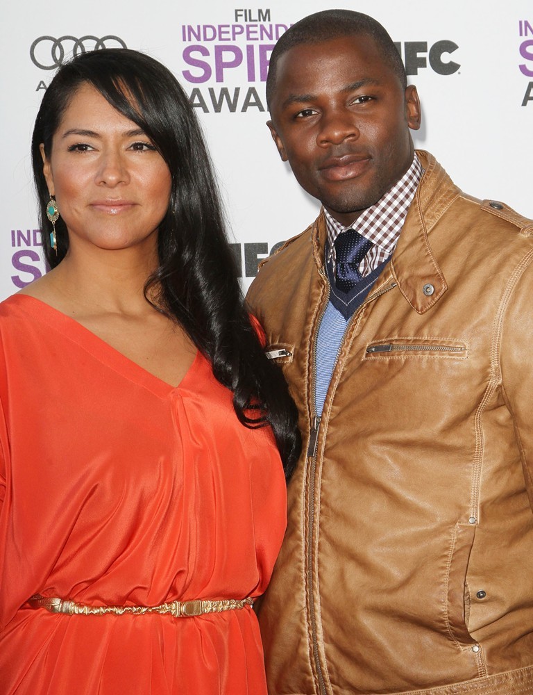Sophia Adella Hernandez;Derek Luke;<br>27th Annual Independent Spirit Awards - Arrivals